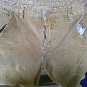 Brown Corduroys Pants Large Womens